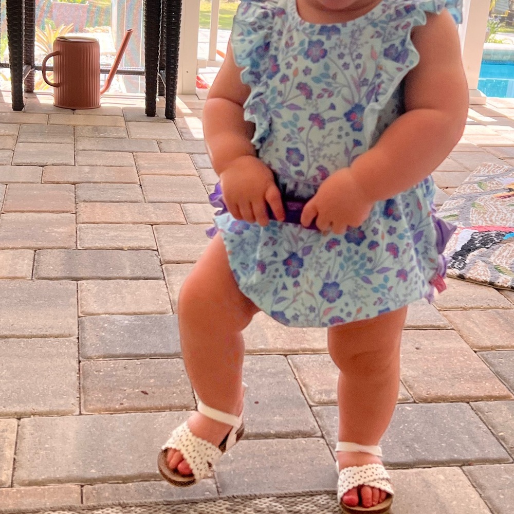 Ruffle Butts - Tank Waterfall Romper